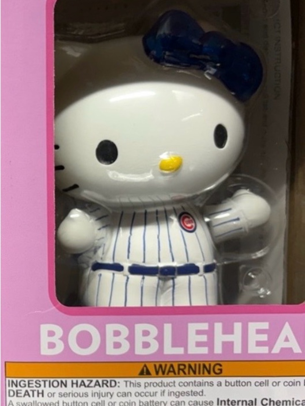 Hello Kitty Bobblehead Chicago cubs sga 2025 nib